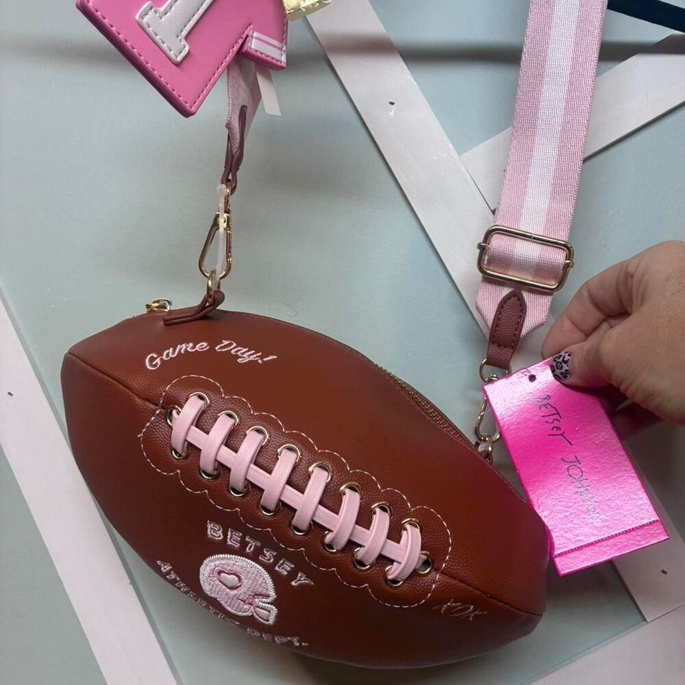Betsey-johnson 2026 Football crossbody shoulder Bag
